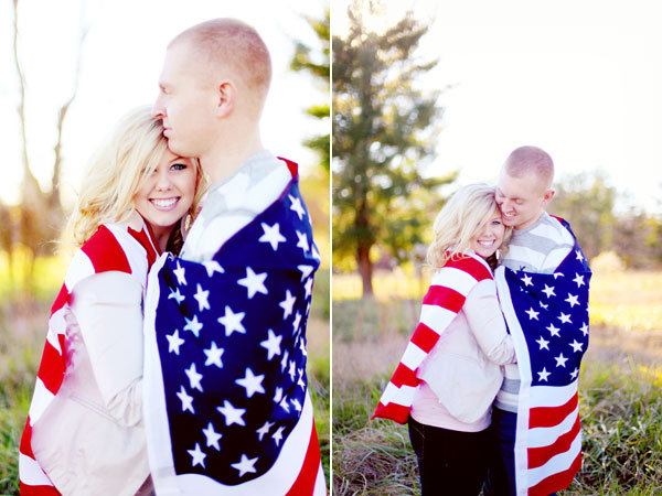 flag air force patriotic engagement photos