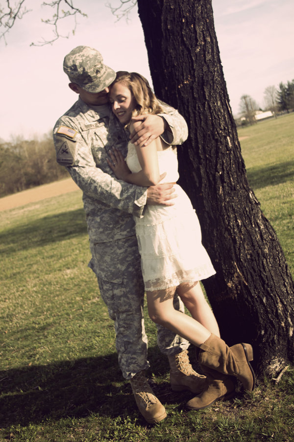 army soldier engagement photos