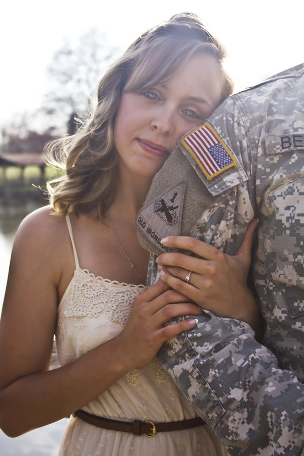 army soldier engagement photos