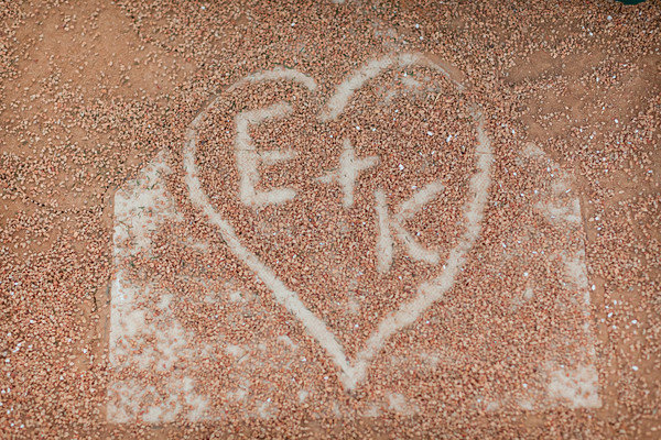 baseball theme engagement photos