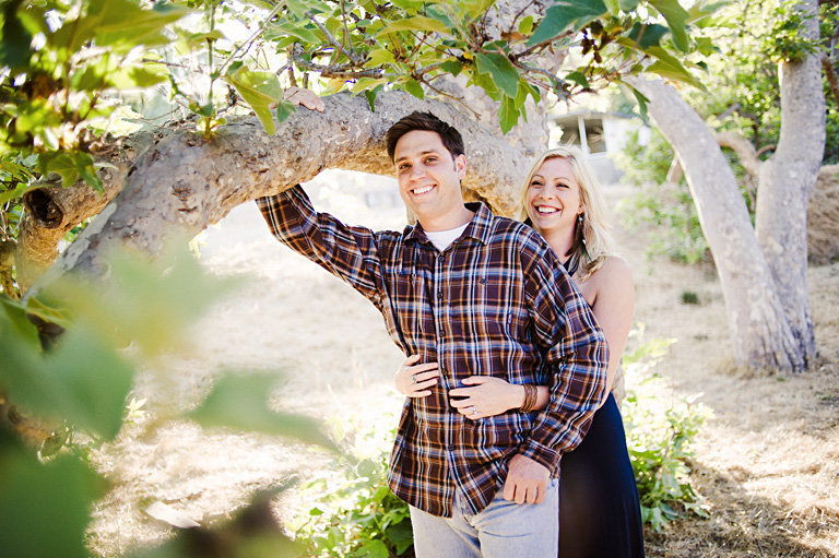 charlie chaplin theme engagement photos