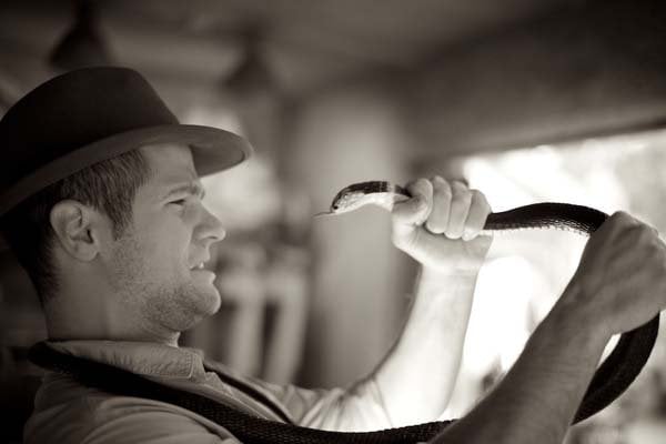 indiana jones theme engagement photos