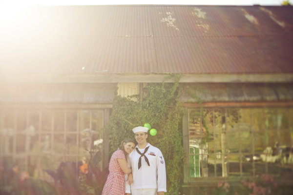 navy sailor engagement photos