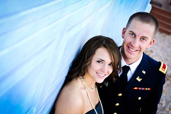 patriotic engagement photos