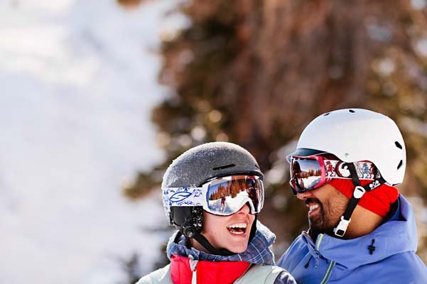 snowboarding engagement photos