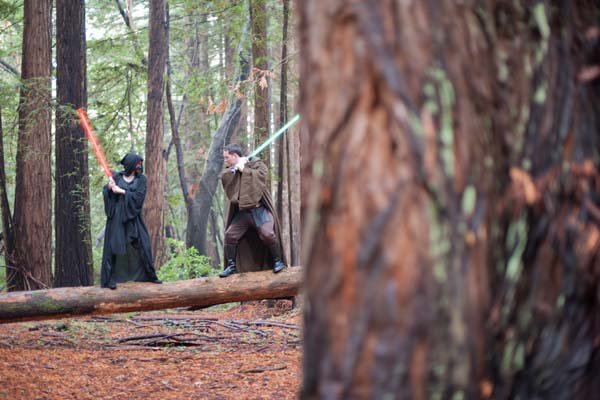 star wars theme engagement photos