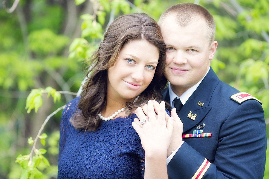 patriotic army engagement photos