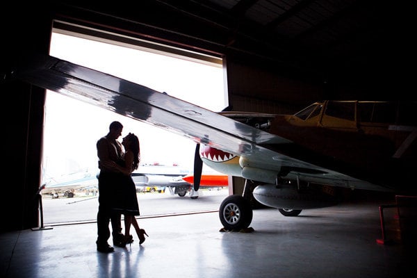 vintage military patriotic engagement photos