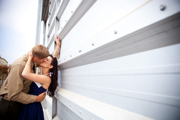 vintage military patriotic engagement photos