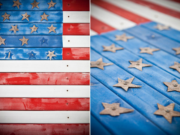 vintage military patriotic engagement photos