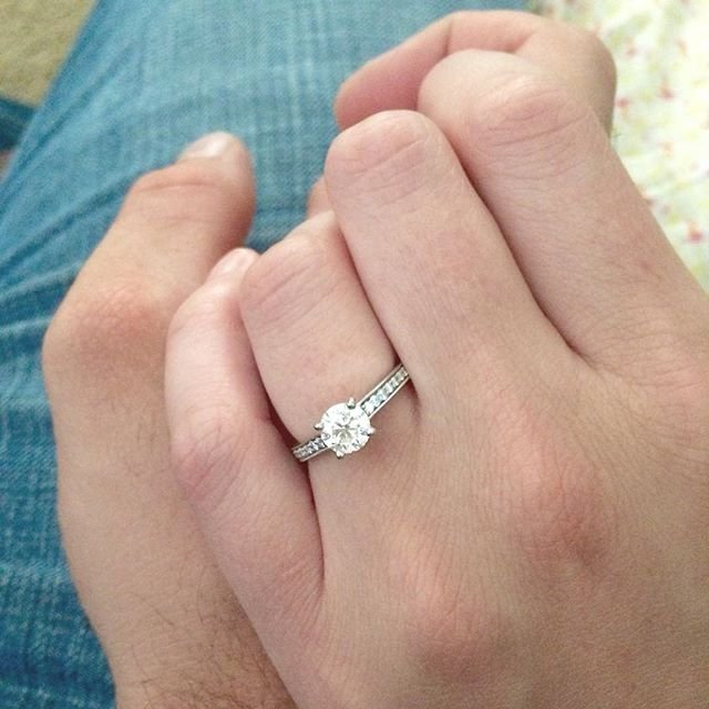 How to Take a Better Engagement Ring Selfie BridalGuide How to Take a Better Engagement Ring Selfie BridalGuide