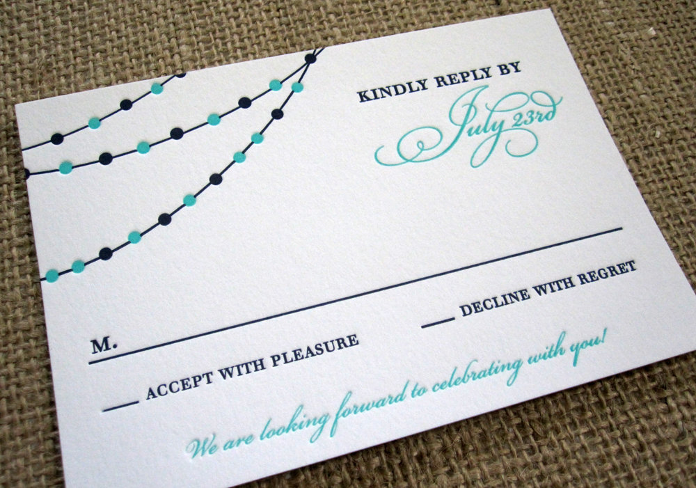 rsvp card