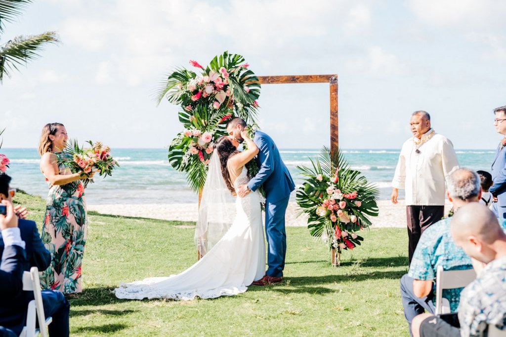 outdoor wedding ceremony