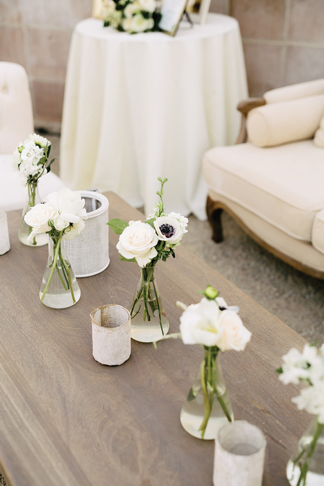 greenhouse wedding decor