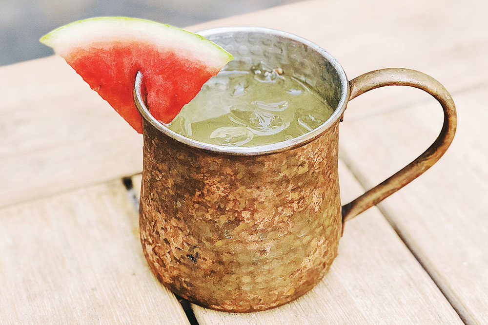 Watermelon Moscow Mule 