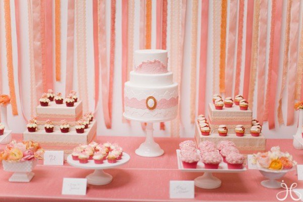 wedding cake cupcakes