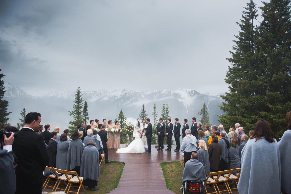 mountain wedding