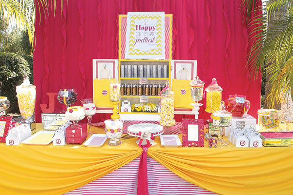 beauty-themed bridal shower 