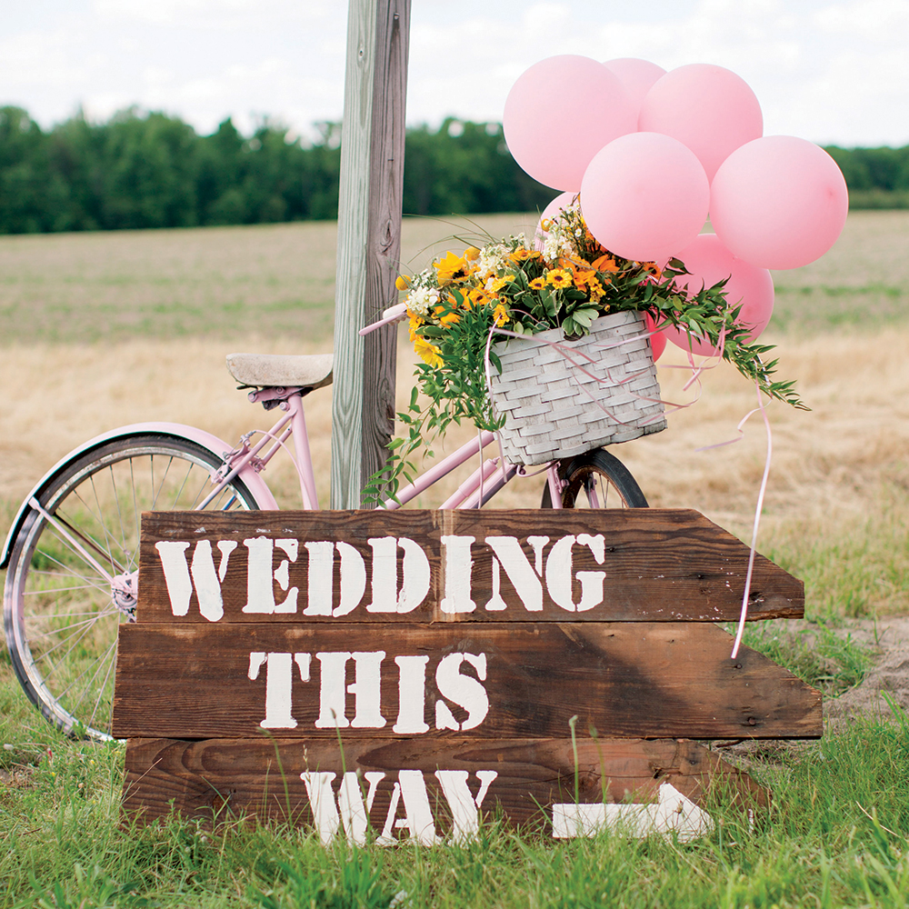 coral wedding color palette