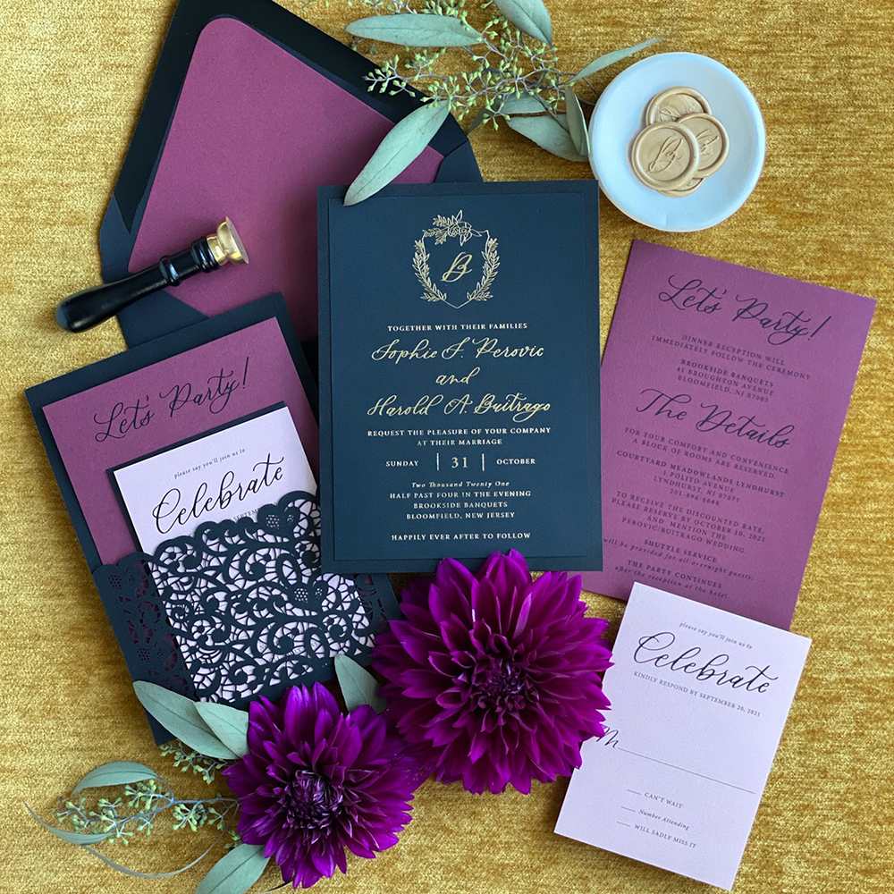 wedding invitation stationery