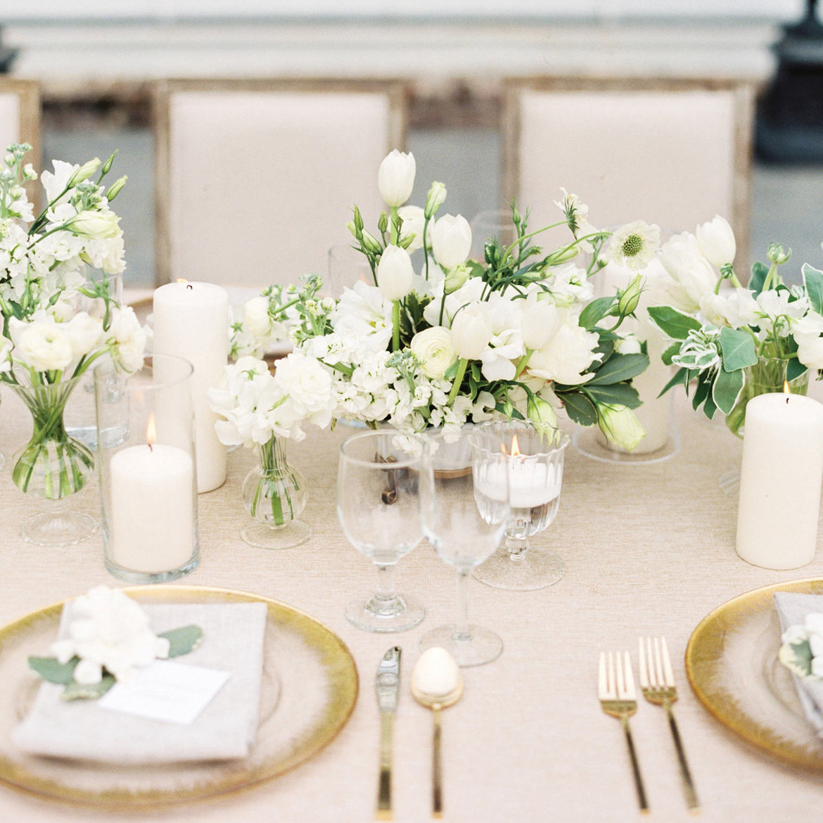 White Wedding Inspiration BridalGuide