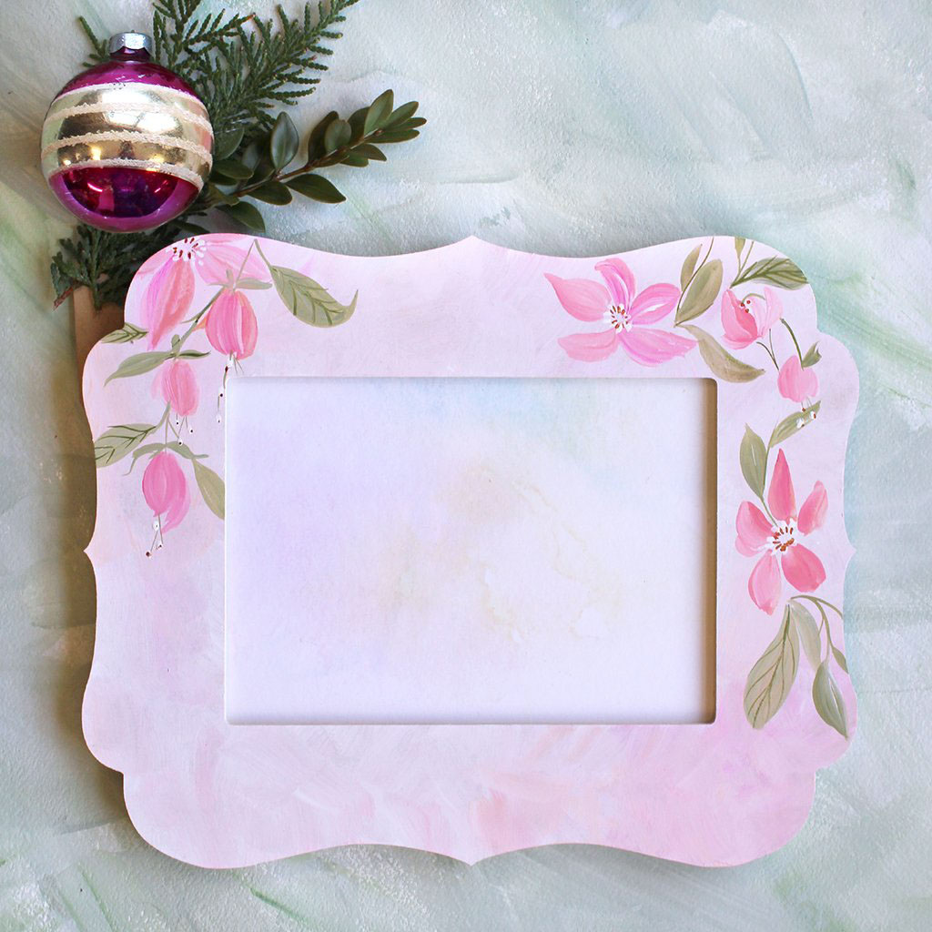 kristy rice hand painted picture frame