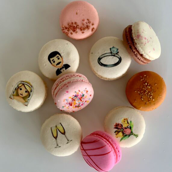 wedding macarons