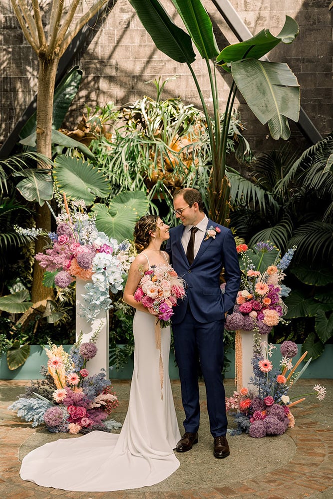 wedding ceremony flowers