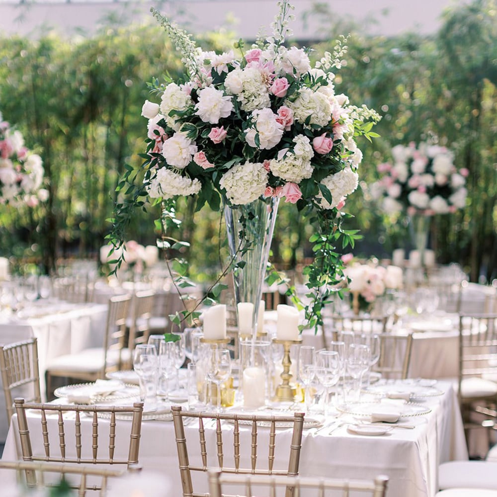 tall wedding centerpiece