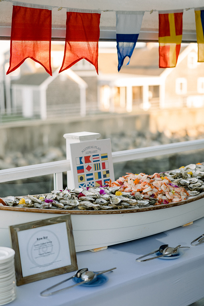 wedding raw bar