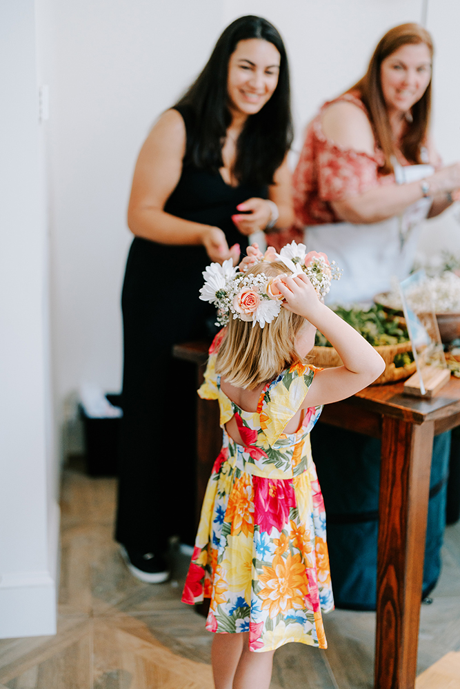 wedding floral crown