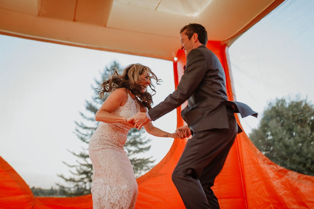 wedding bounce house