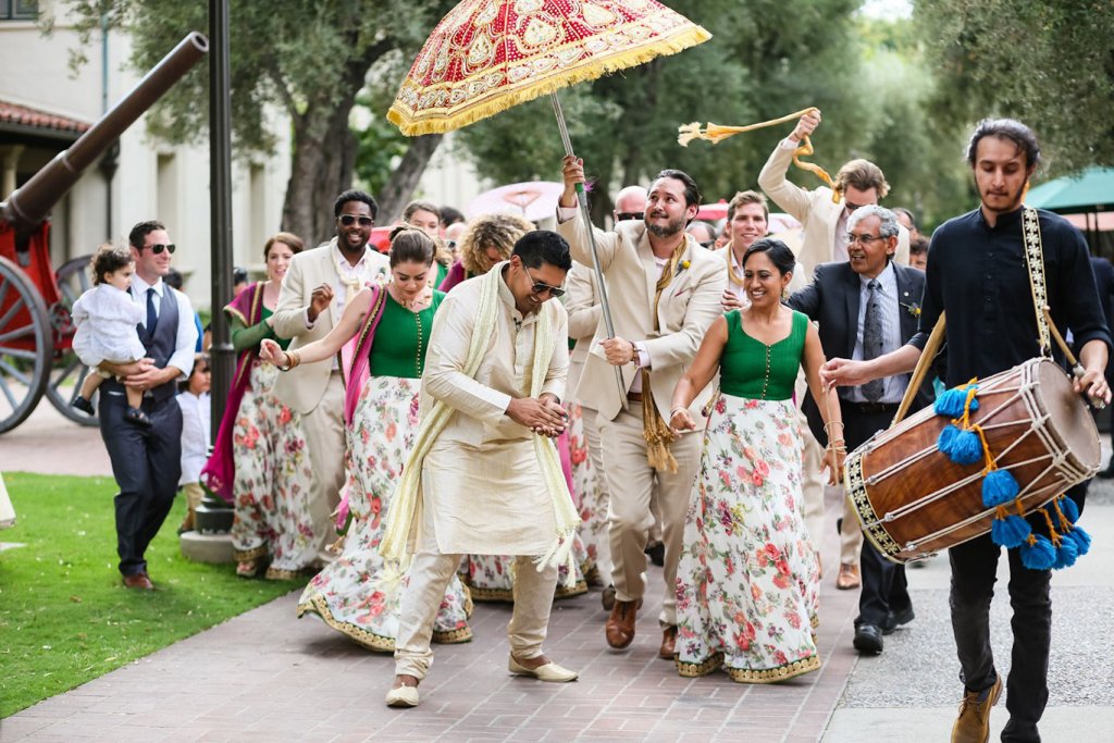 indian wedding entrance