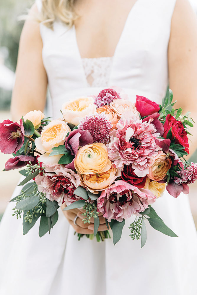 spring wedding bouquet