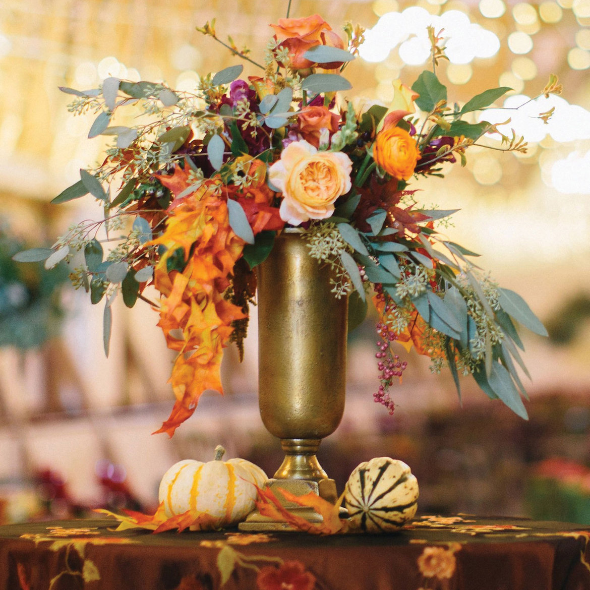 fall wedding flowers