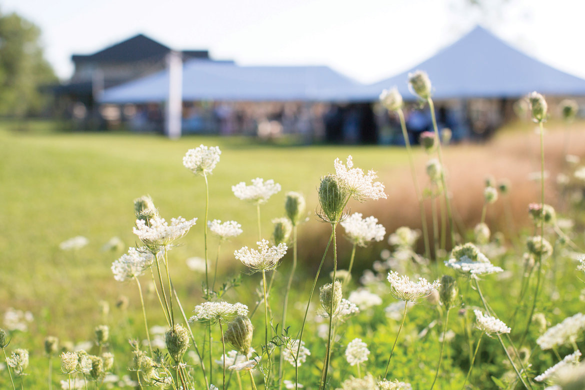 summer wedding wildflowers