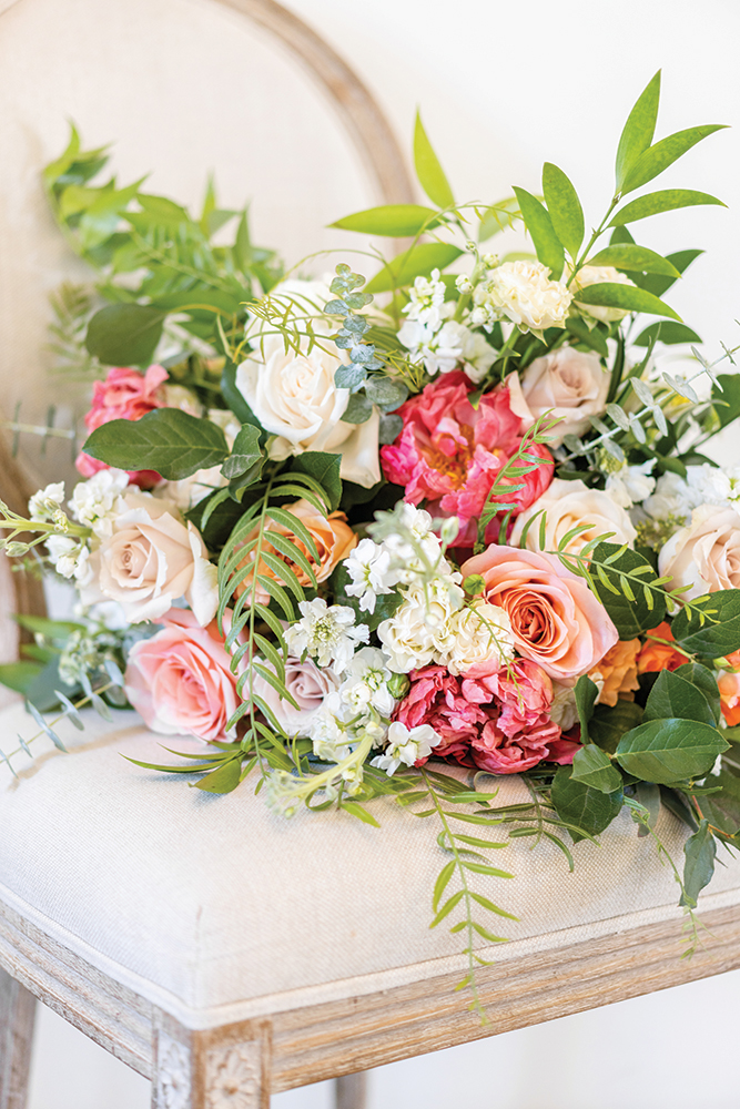 desert wedding bouquet