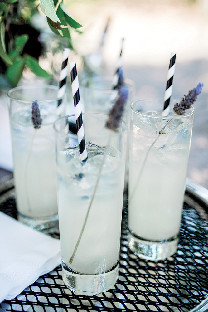 Lavender lemonade