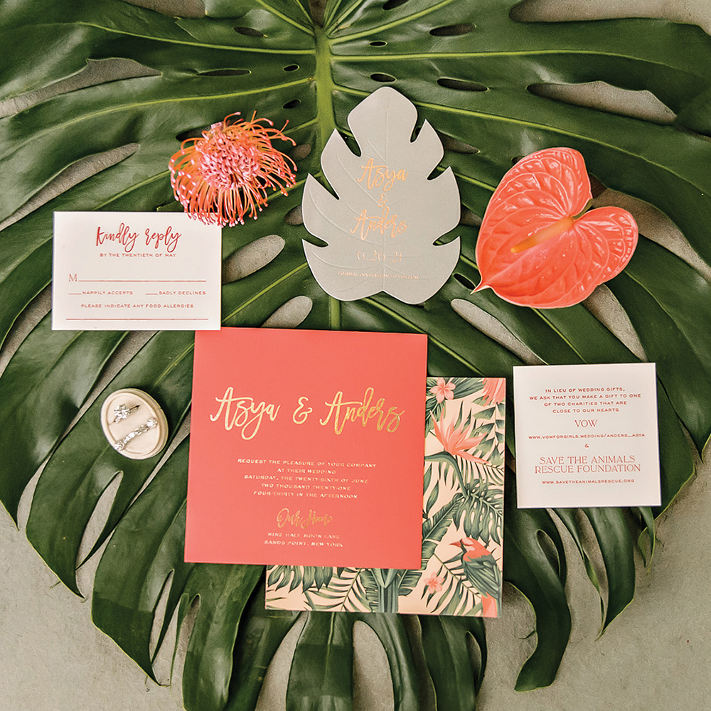 tropical delight wedding