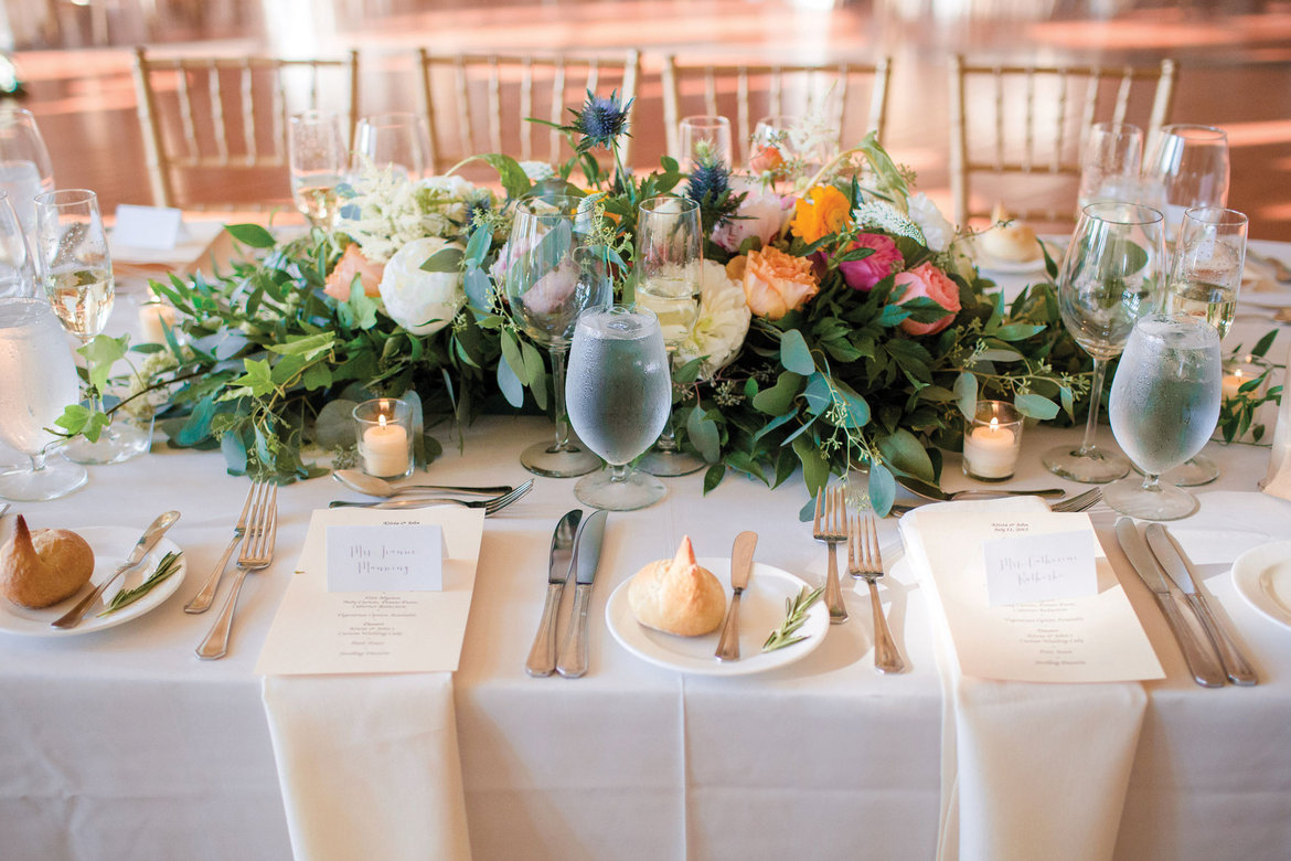 wedding tablescape