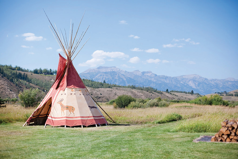 wedding teepee