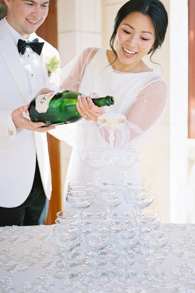 wedding champagne