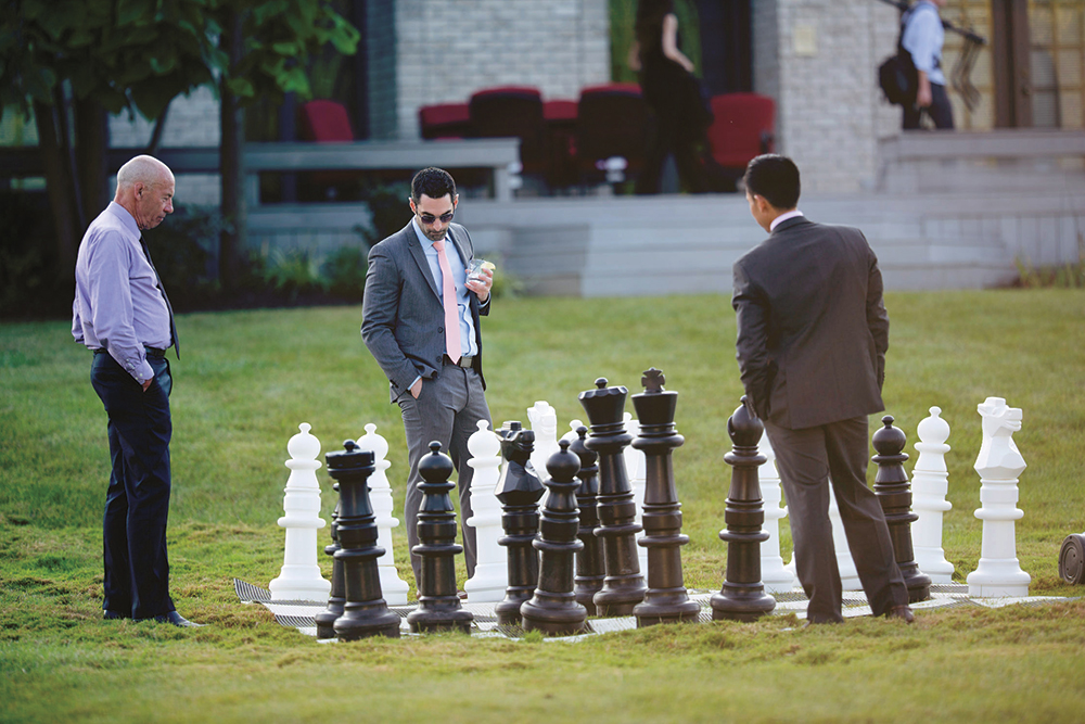 Wedding chess game