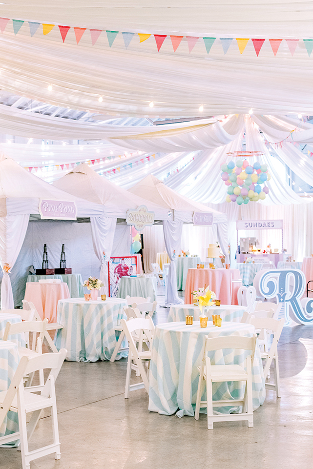 whimsical wedding reception