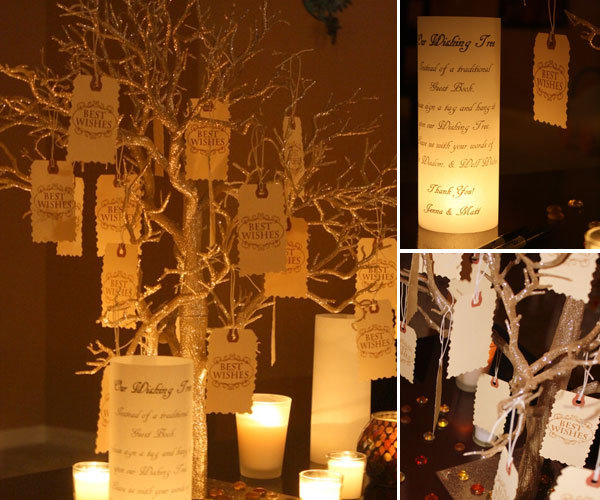 wishing tree guest book