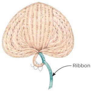 DIY Embellished Raffia Fan BridalGuide