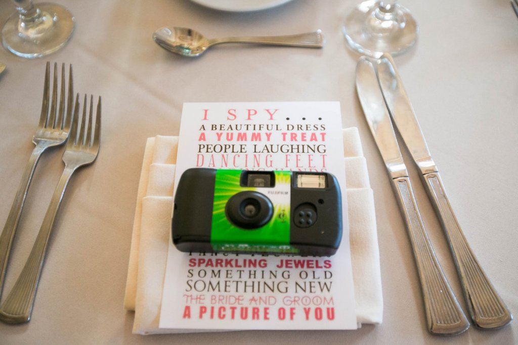 Wedding disposable cameras