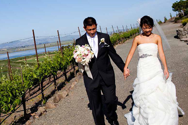 bride and groom