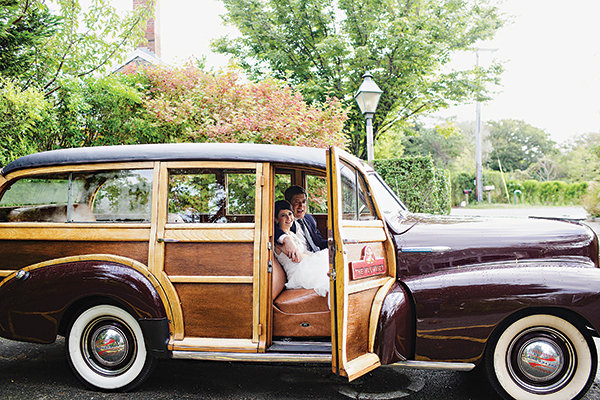wedding vintage car