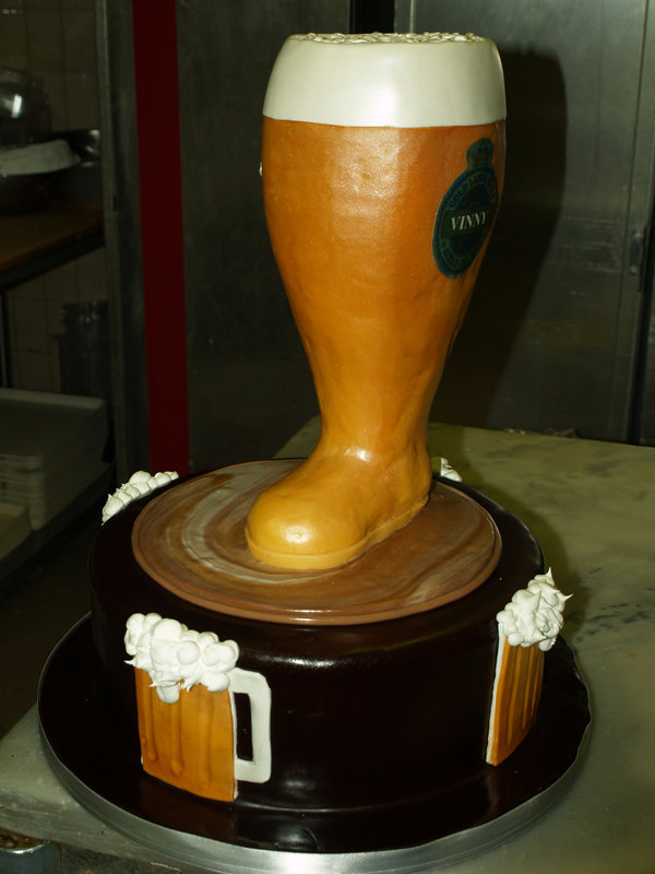 beer grooms cake